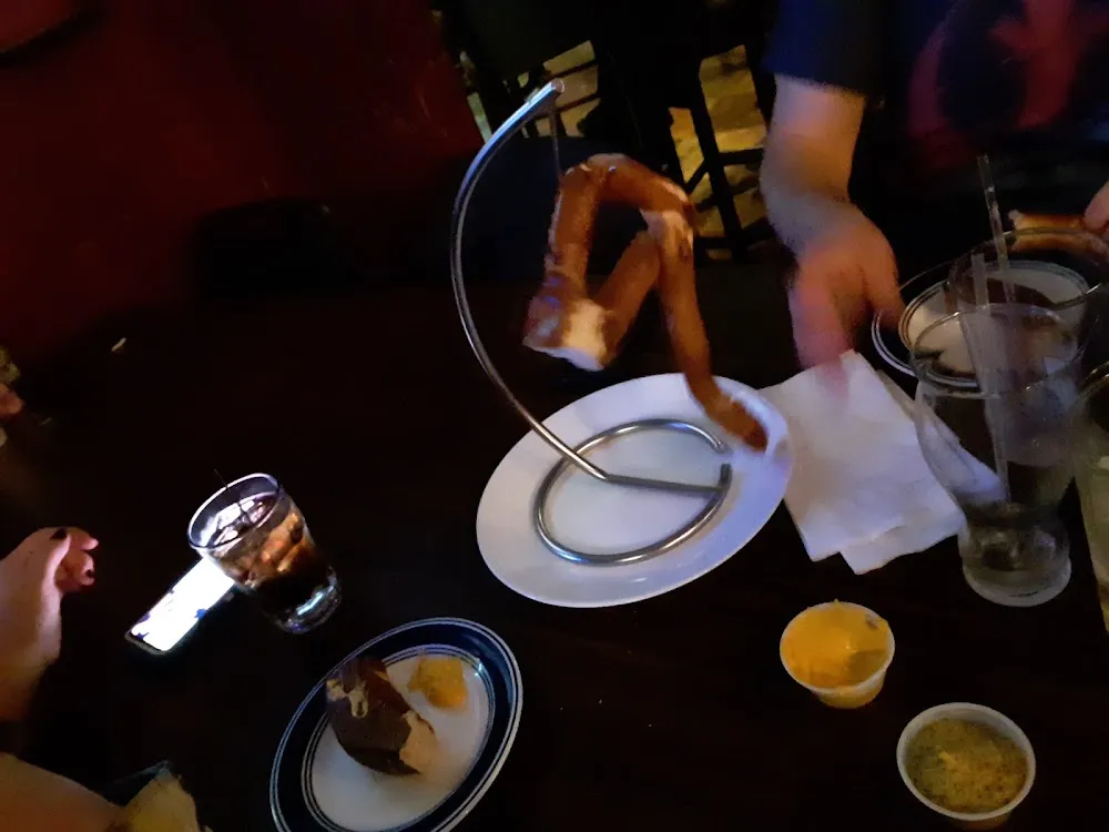 Huge Hot Pretzel
